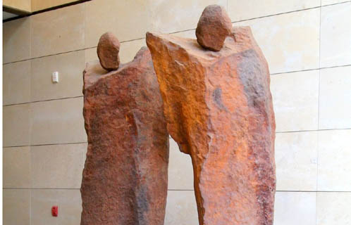 Beirut: Stone Figures Come to Life, Spark Debate