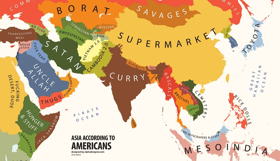 Asia According to USA