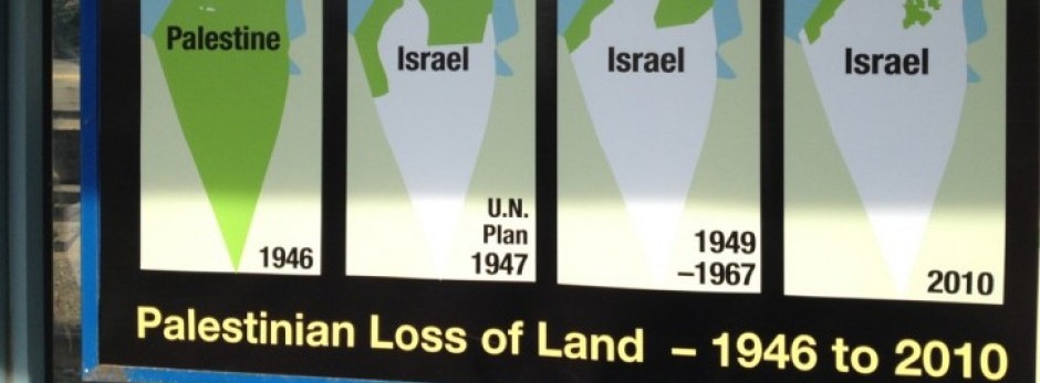 Palestinian Lands Ad: Making a Big Impression