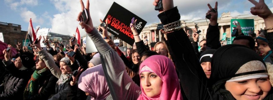 “I’m With The Uprising of Women in the Arab World…’